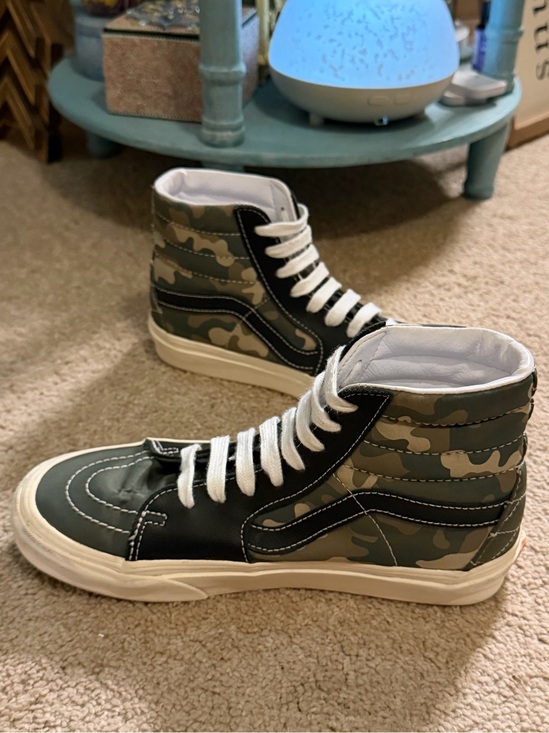 Vans Shoes - Vans Sk8-Hi Mixed Utility sneakers camo green black 7